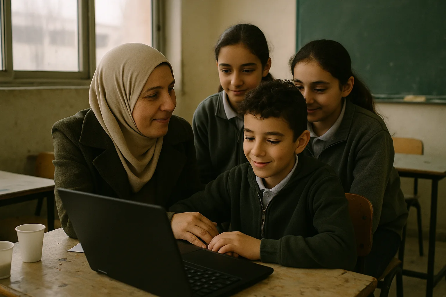 هدية لمعلمة ابني في يوم المعلم: أغنية من كلماته هو