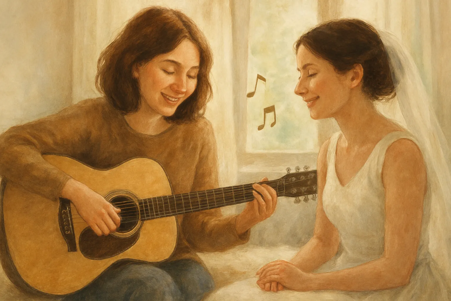 Ein Lied für die Schwester, die heiratet