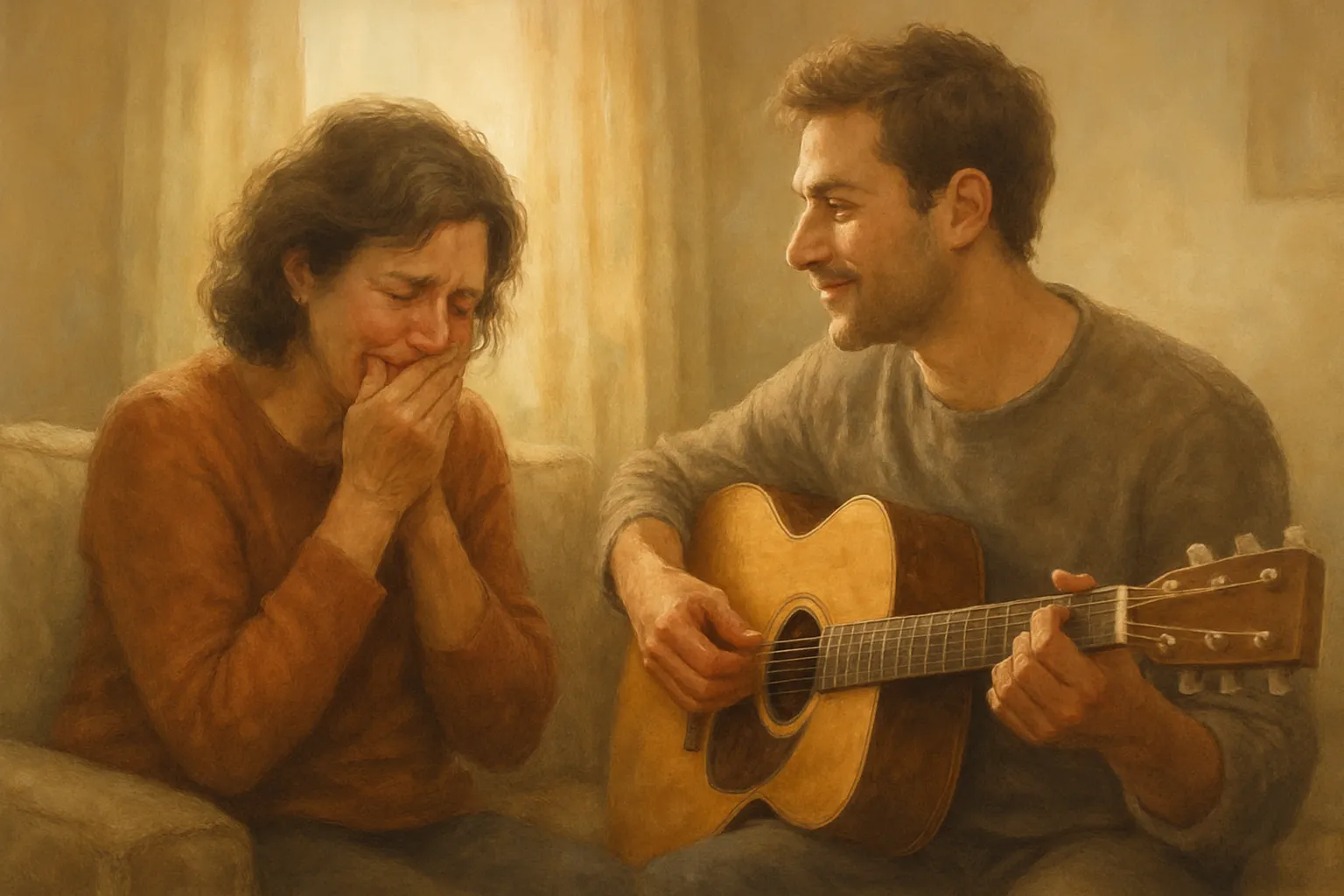 custom mother's day song: a gift that makes her cry