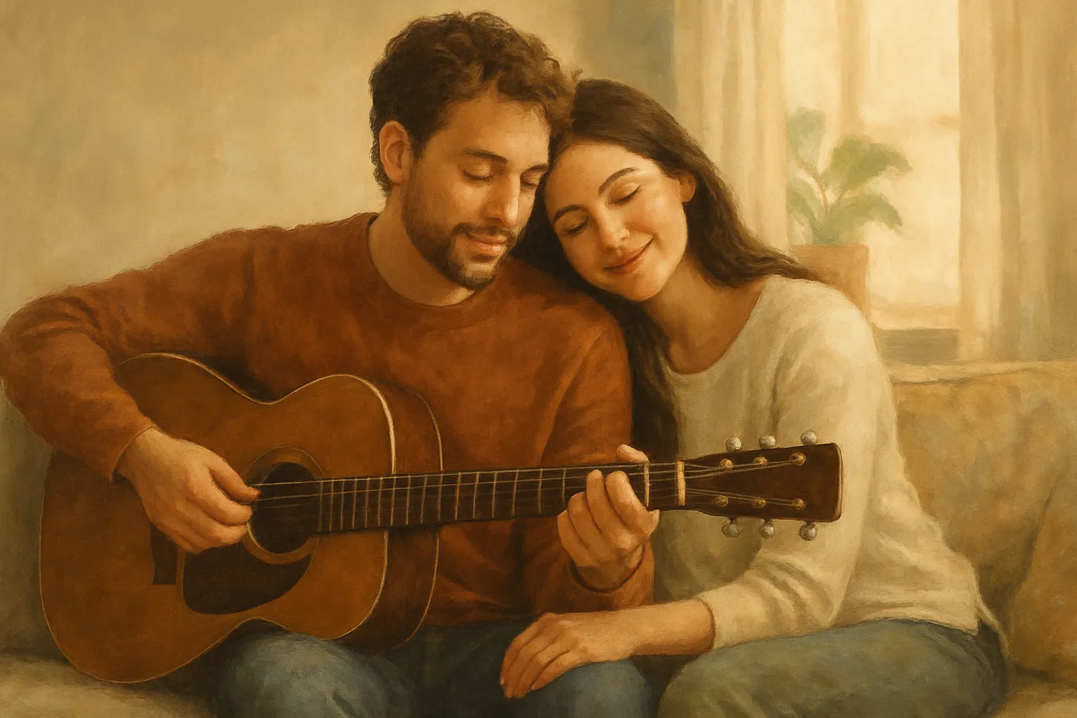 a custom song for your anniversary, built from one short brief