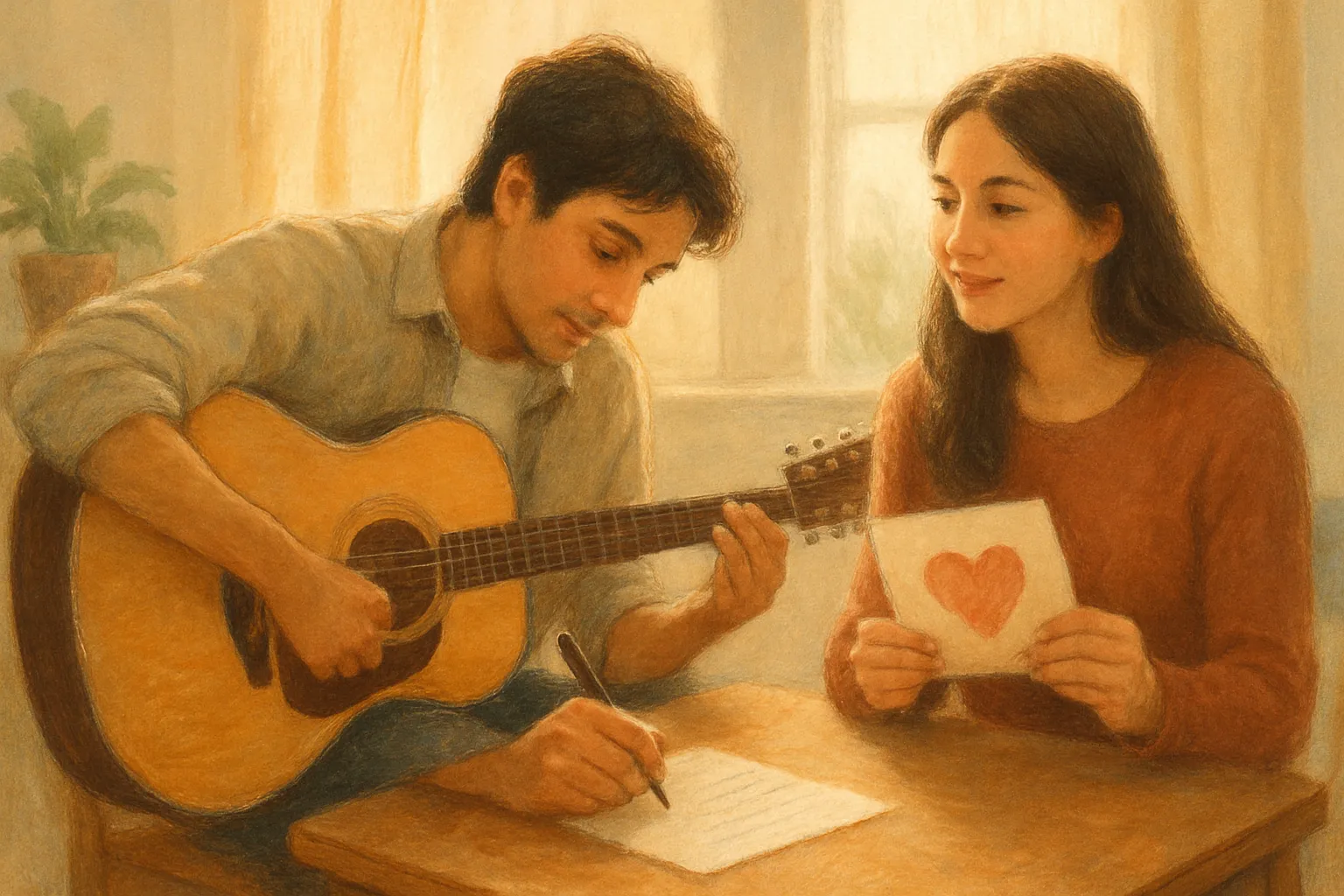 how to write a love song for someone you care about