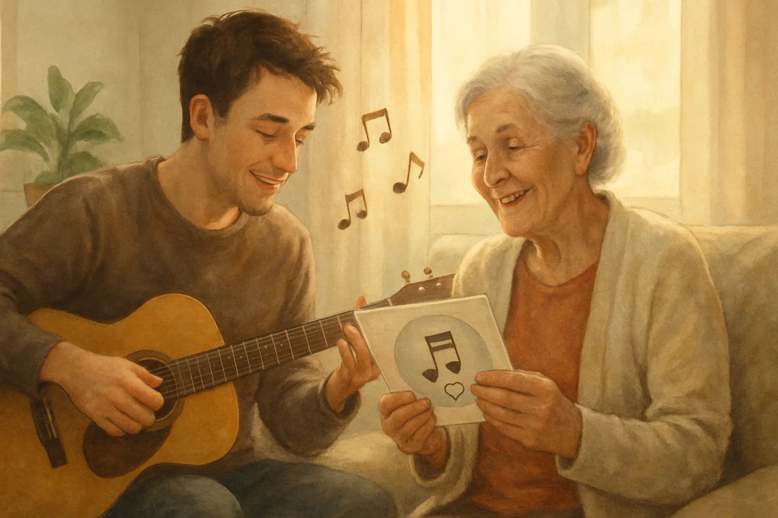 personalized song for grandma: a gift she'll keep