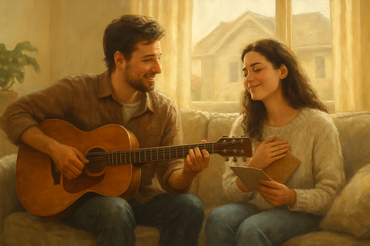 personalized song for a new home: a fresh start, set to music