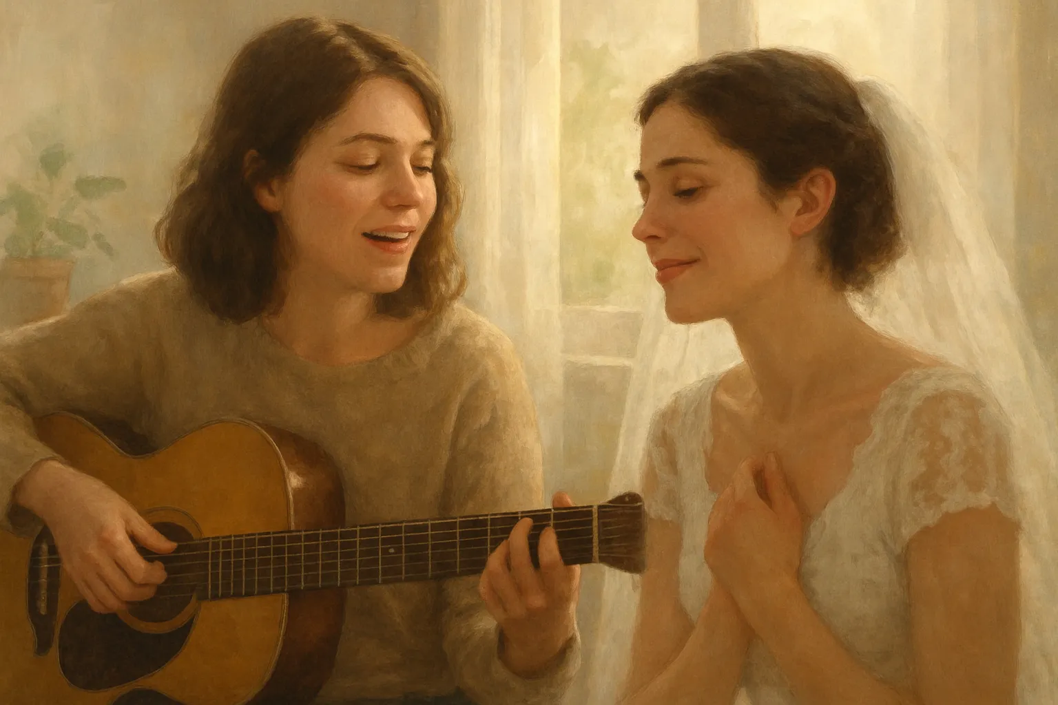 una canción para una hermana que se casa, contada desde un brief