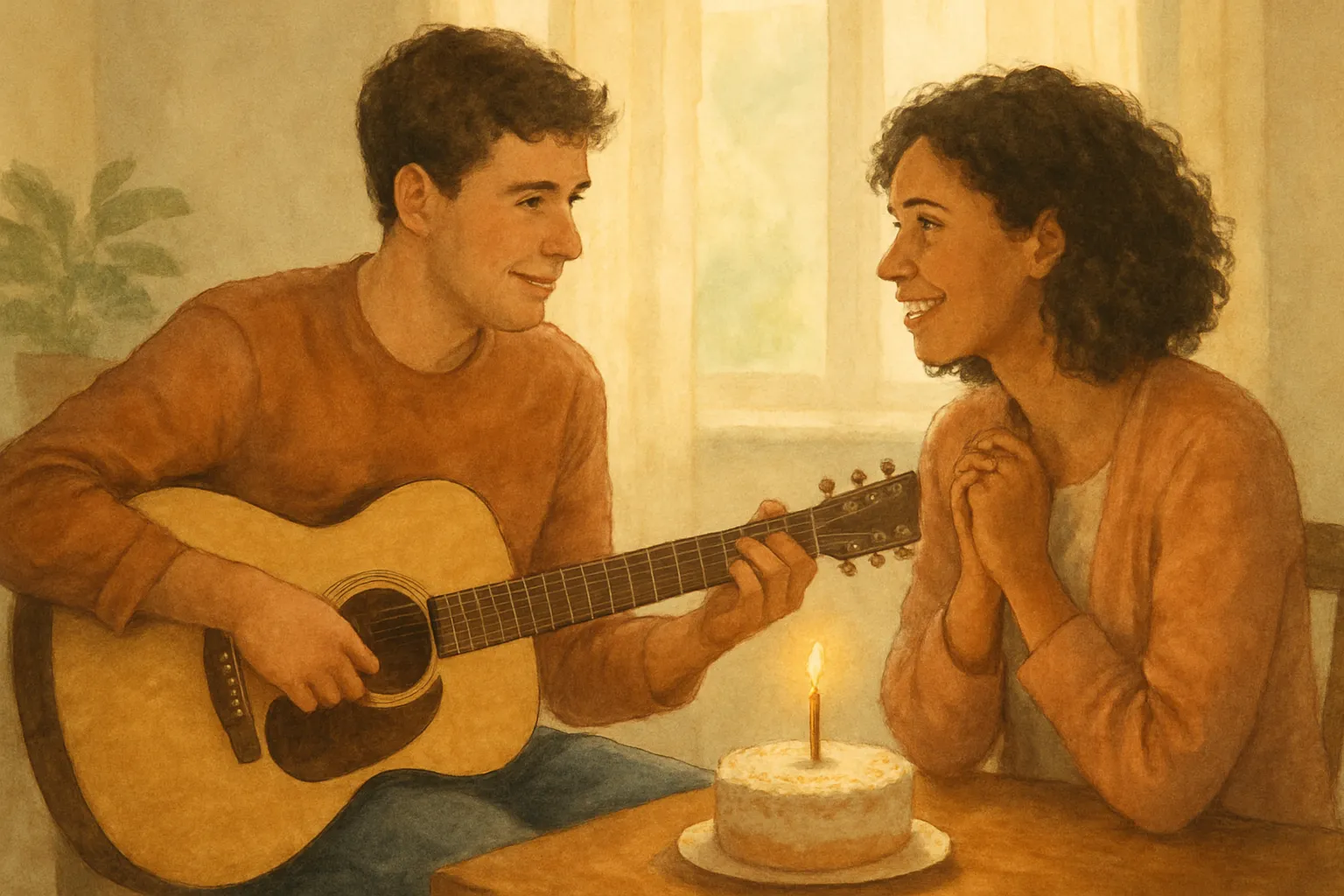 une chanson d'anniversaire avec son prénom, racontée du brief à la chanson finie