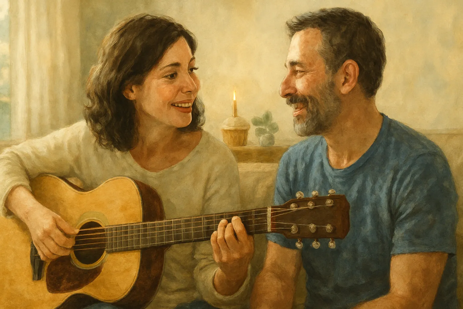 une chanson d'anniversaire pour son mari : cinq choses à dire à l'auteur