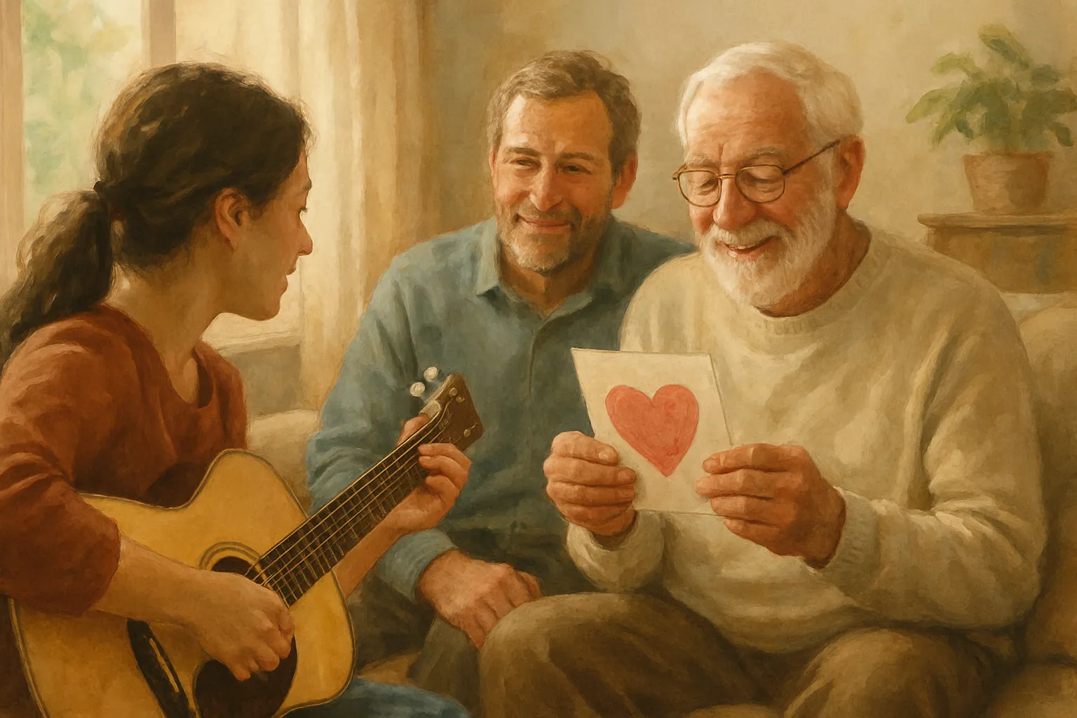 Des chansons personnalisées qui ont du sens pour beaux-pères et grands-pères