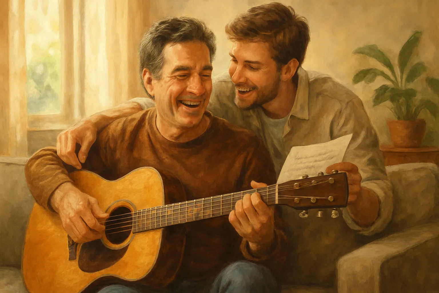 Chanson personnalisée pour papa : le cadeau ultime pour la fête des Pères