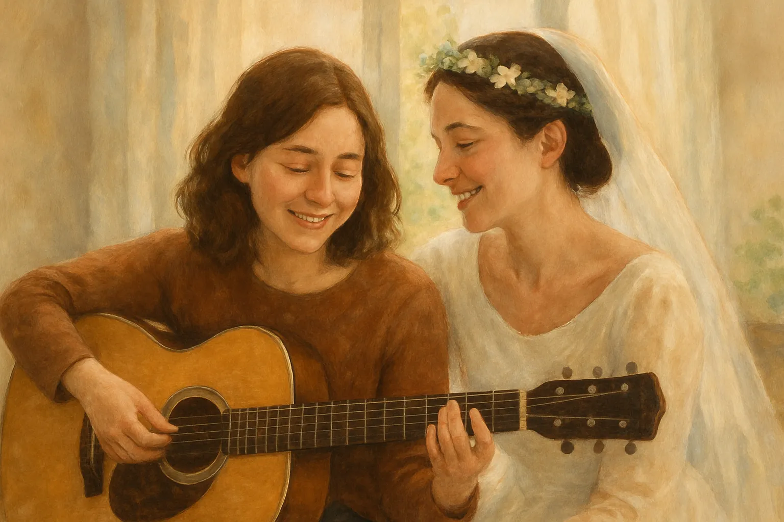 une chanson pour une sœur qui se marie, écrite pour ce qui vous lie