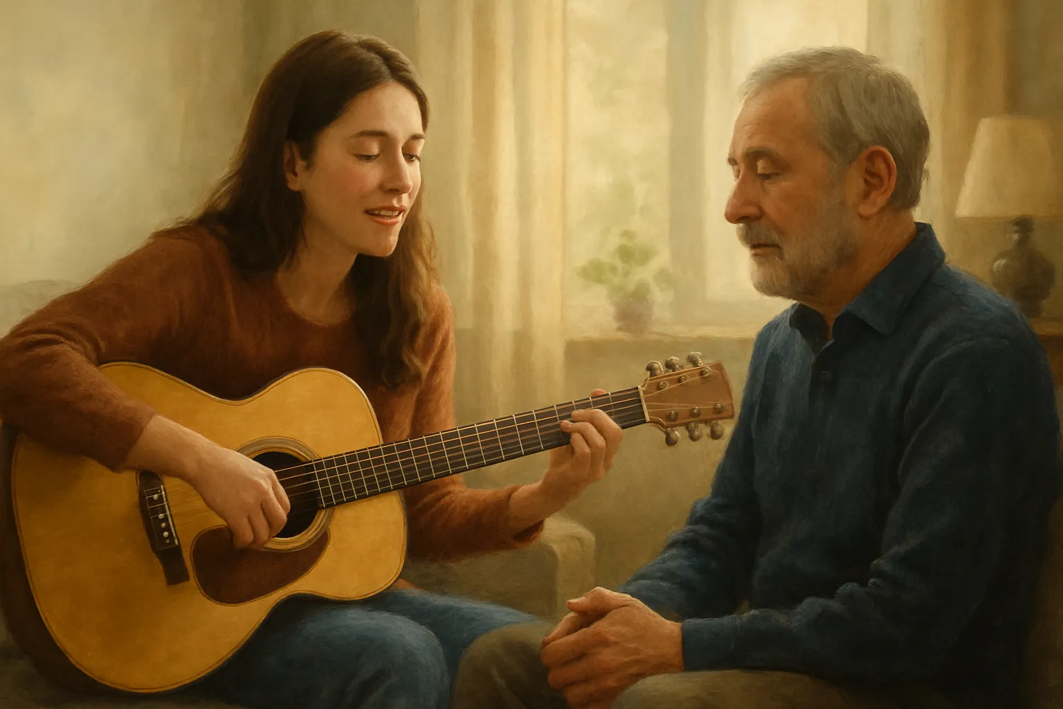 Une chanson pour un papa silencieux : dire sans le dire