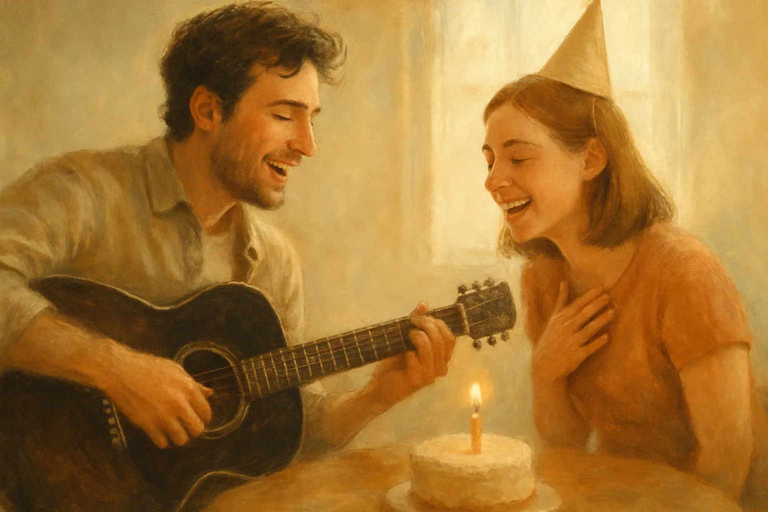una canzone di compleanno con il suo nome, non solo «tanti auguri»