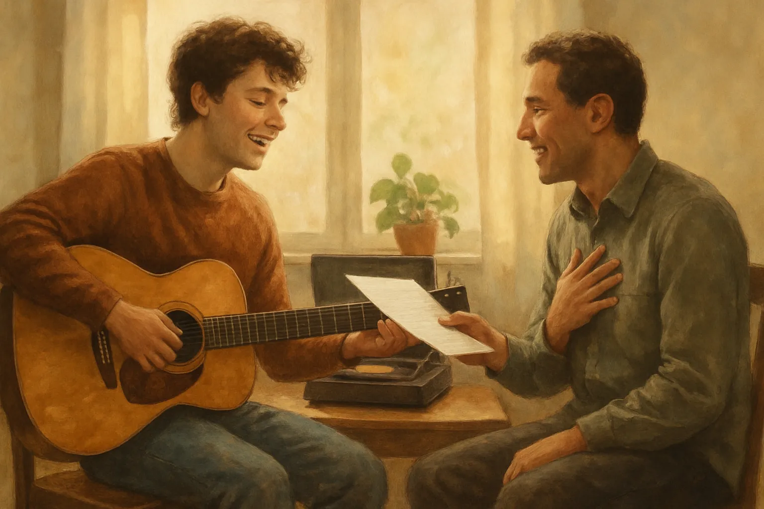 usare il nome di un amico in una canzone: una risposta onesta