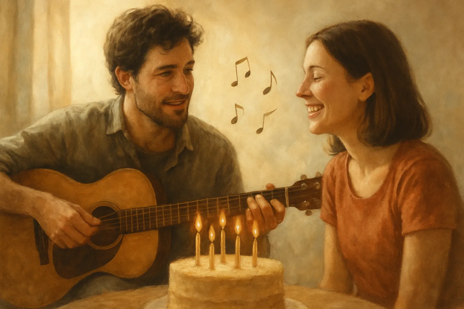 música de aniversário com o nome dela: como um pedido virou festa
