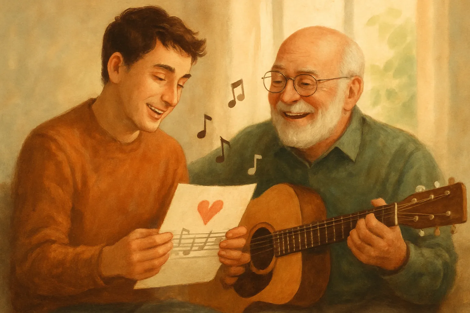 Músicas personalizadas cheias de significado para padrastos e avôs