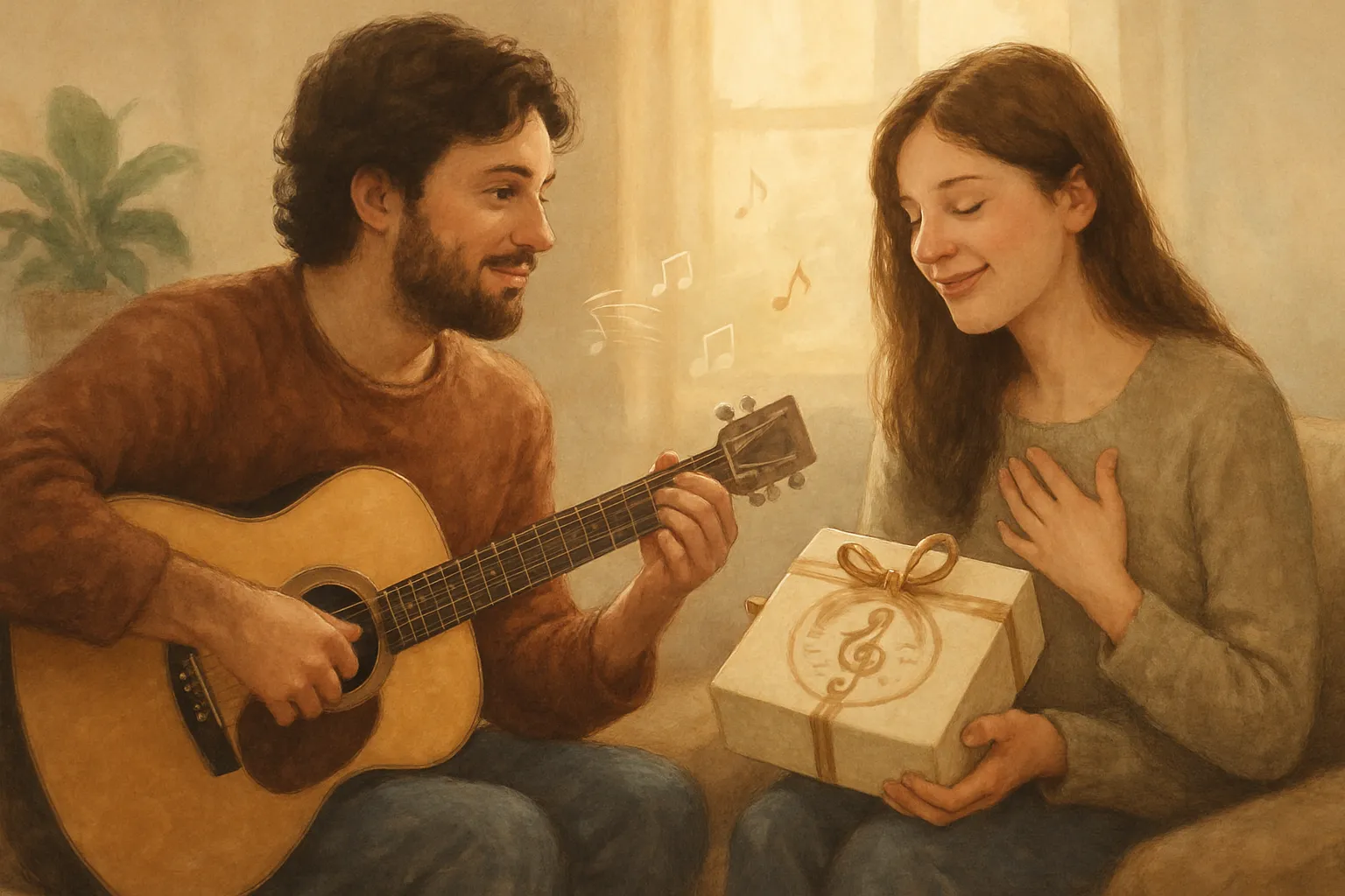 Suno vs serviços de músicas de presente: quando cada um faz sentido